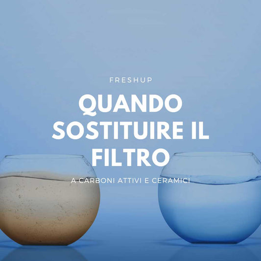 Quanto dura un filtro a carboni attivi per acqua? - FreshUp!